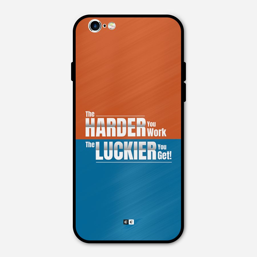 Hard Luck Metal Back Case for iPhone 6 6s
