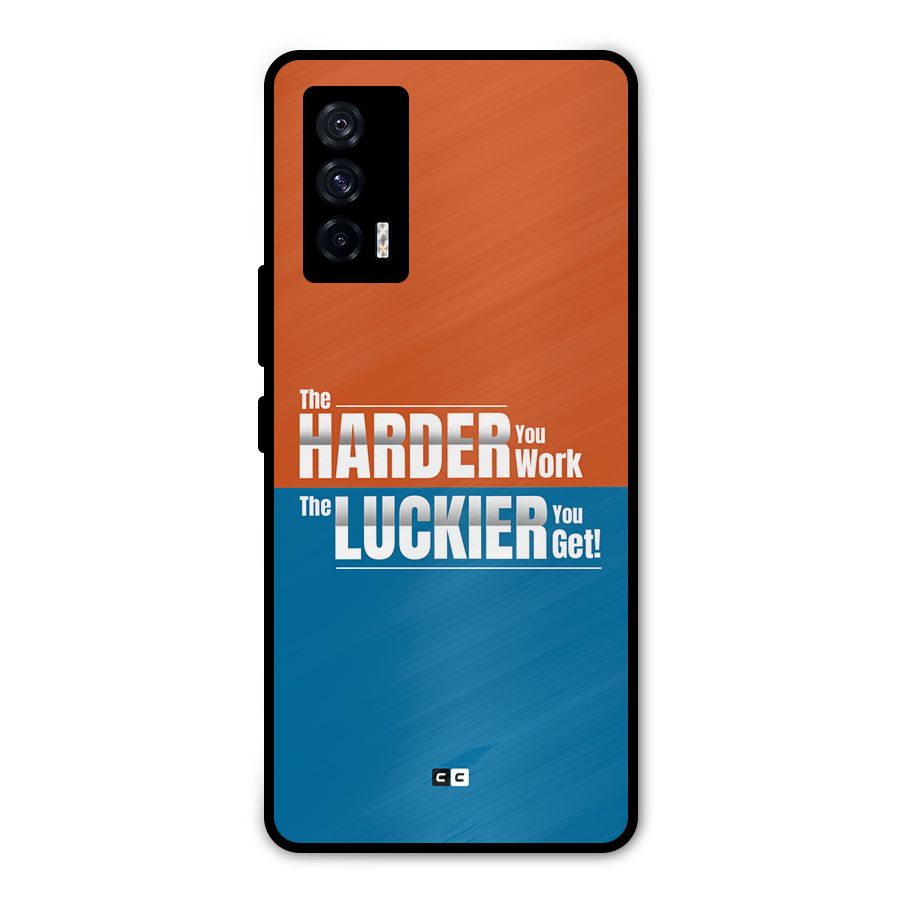 Hard Luck Metal Back Case for iQOO 7 5G