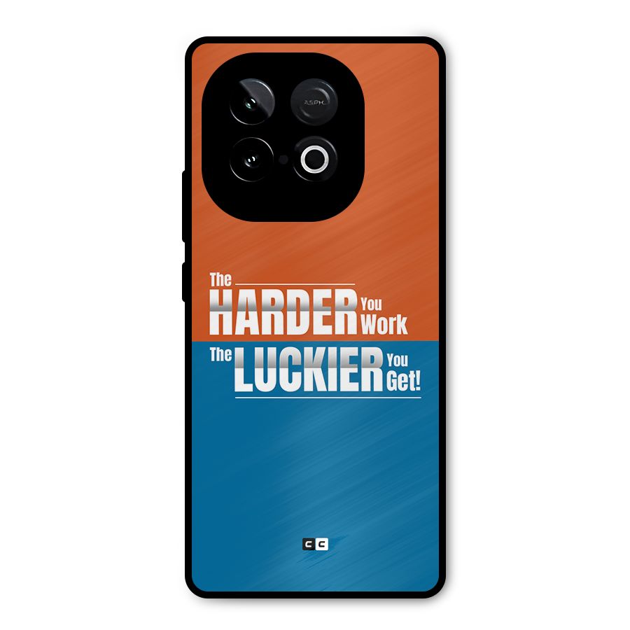 Hard Luck Metal Back Case for iQOO Neo 10