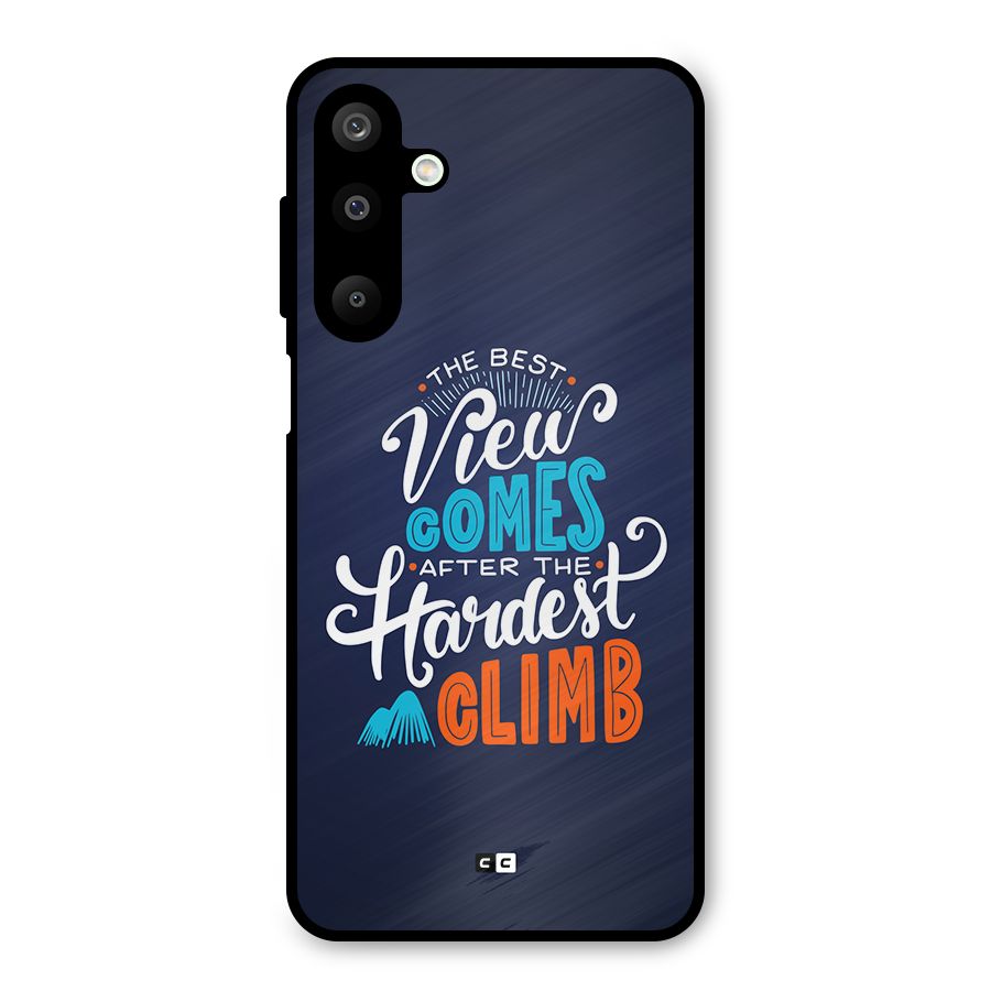 Hardest Climb Metal Back Case for Galaxy M16