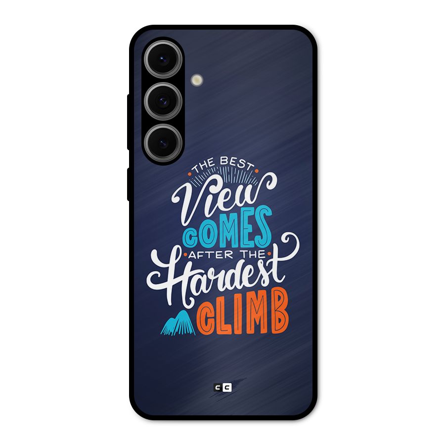 Hardest Climb Metal Back Case for Galaxy S24 FE