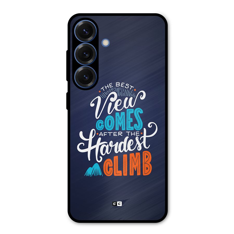 Hardest Climb Metal Back Case for Galaxy S25