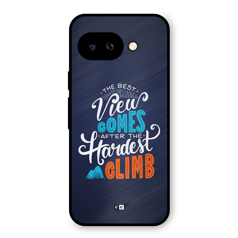 Hardest Climb Metal Back Case for Google Pixel 9a