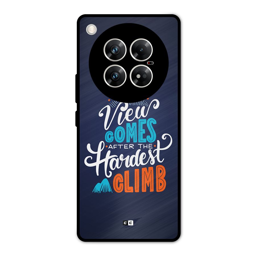 Hardest Climb Metal Back Case for Infinix Zero 40 5G