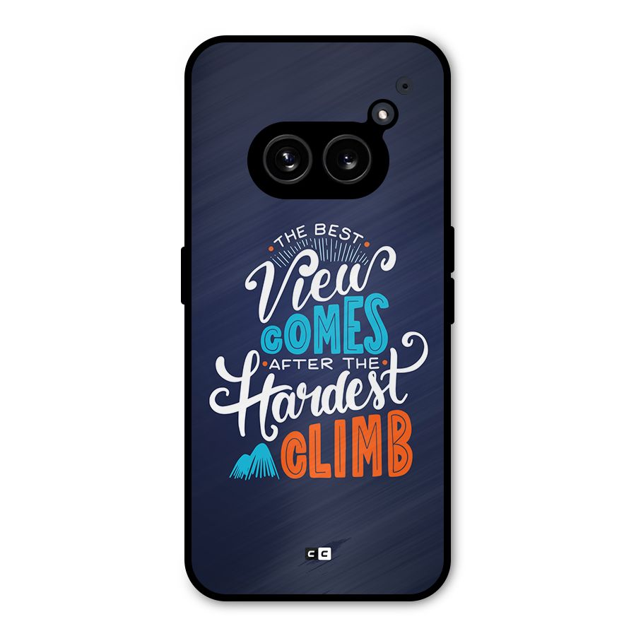 Hardest Climb Metal Back Case for Nothing Phone 2a Plus