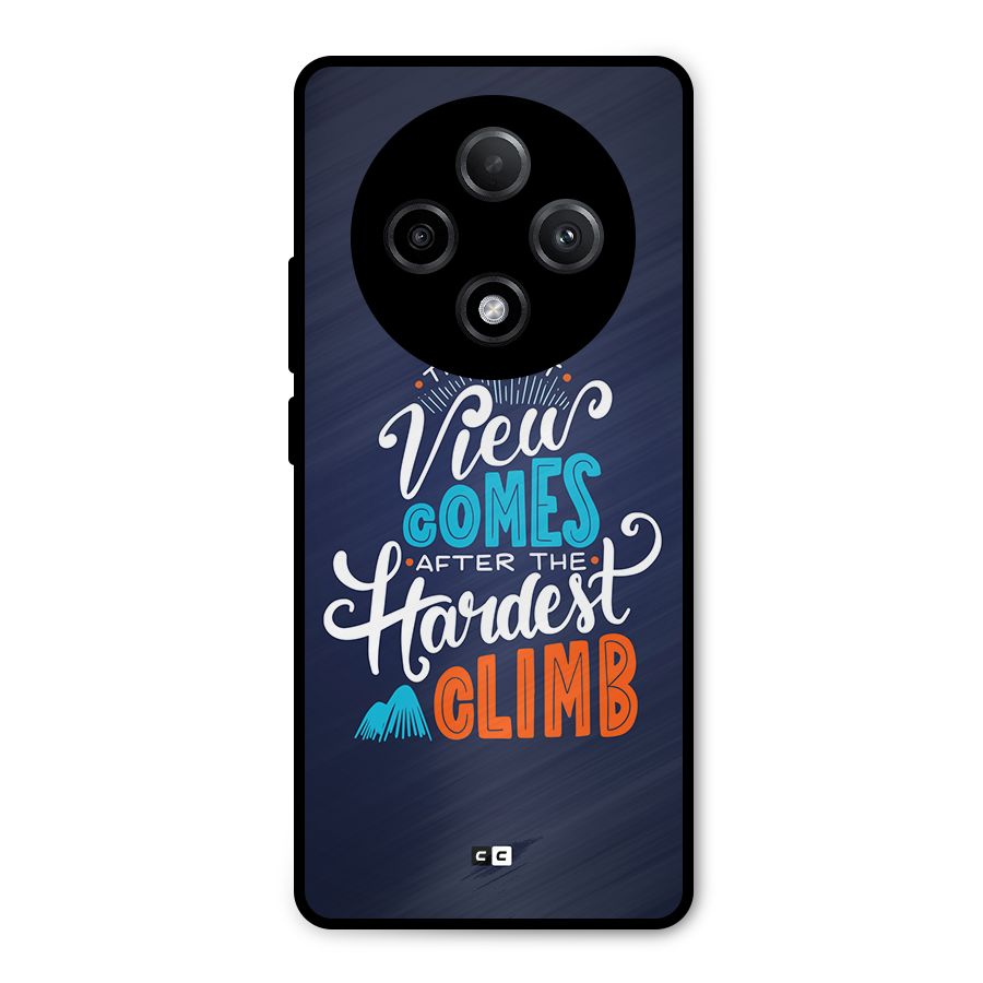 Hardest Climb Metal Back Case for Oppo F27 Pro Plus