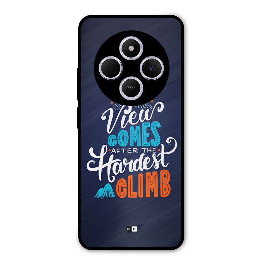 Hardest Climb Metal Back Case for Poco C75 5G