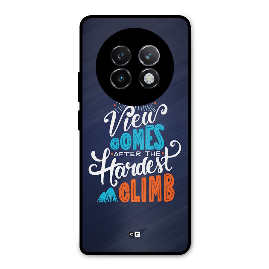 Hardest Climb Metal Back Case for Realme 13 Plus