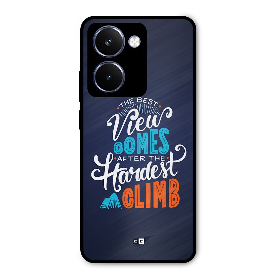 Hardest Climb Metal Back Case for Realme P3 Ultra