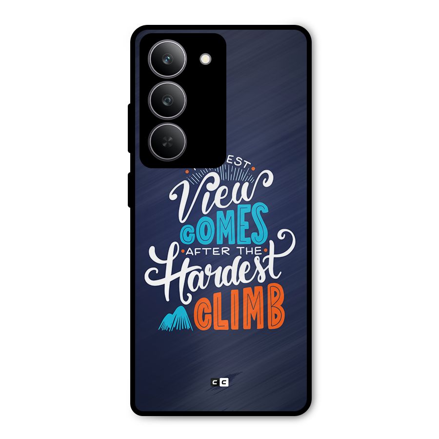 Hardest Climb Metal Back Case for Realme P3x