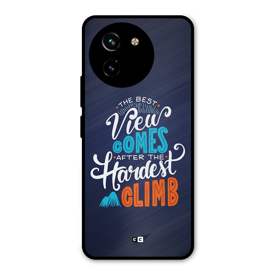 Hardest Climb Metal Back Case for Vivo T3x