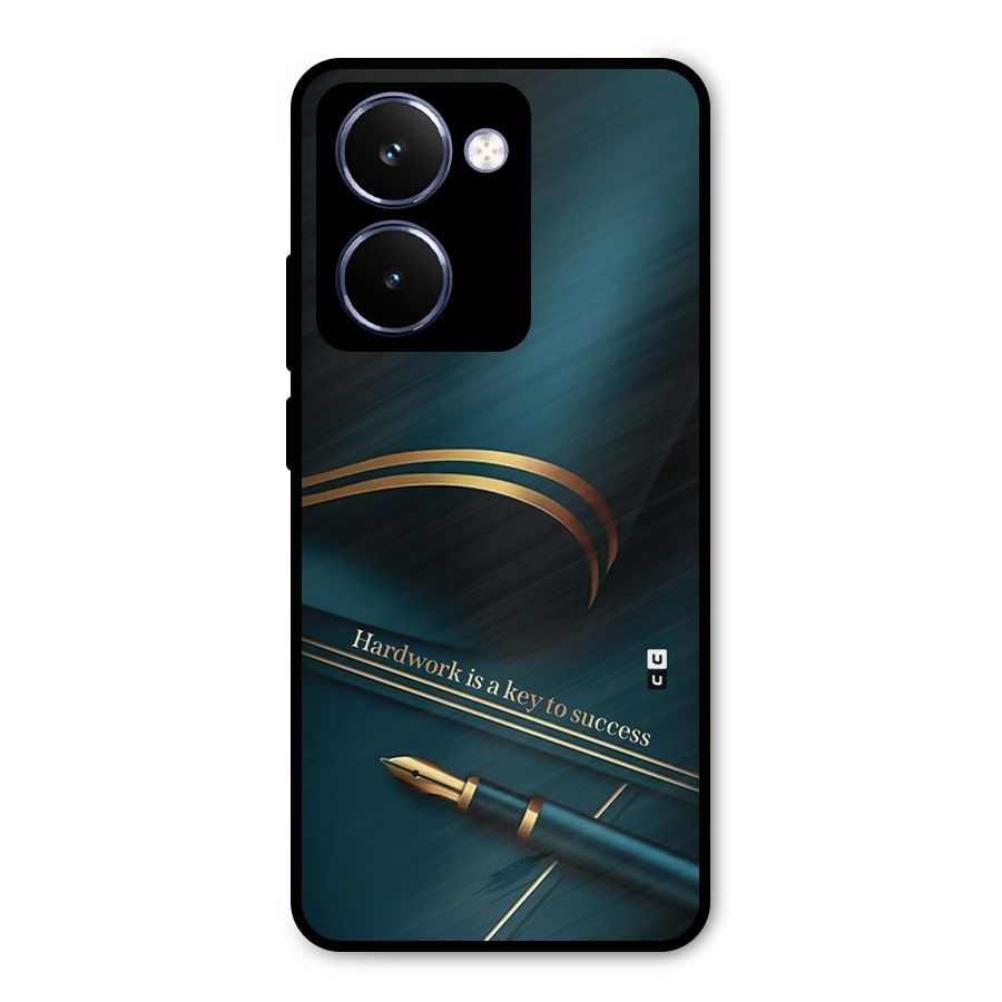 Hardwork Is Key Metal Back Case for Realme P3 Ultra