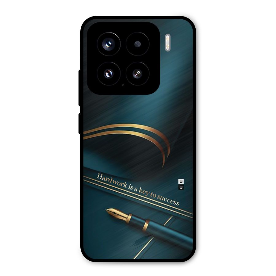 Hardwork Is Key Metal Back Case for Xiaomi 15
