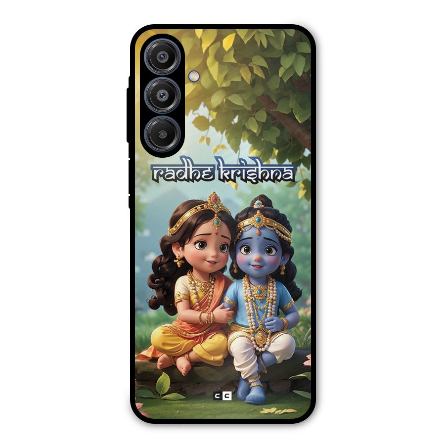 Hare Radhe Krishna Metal Back Case for Galaxy A16 5G