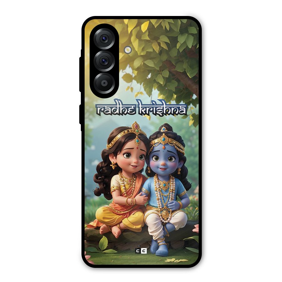 Hare Radhe Krishna Metal Back Case for Galaxy A56