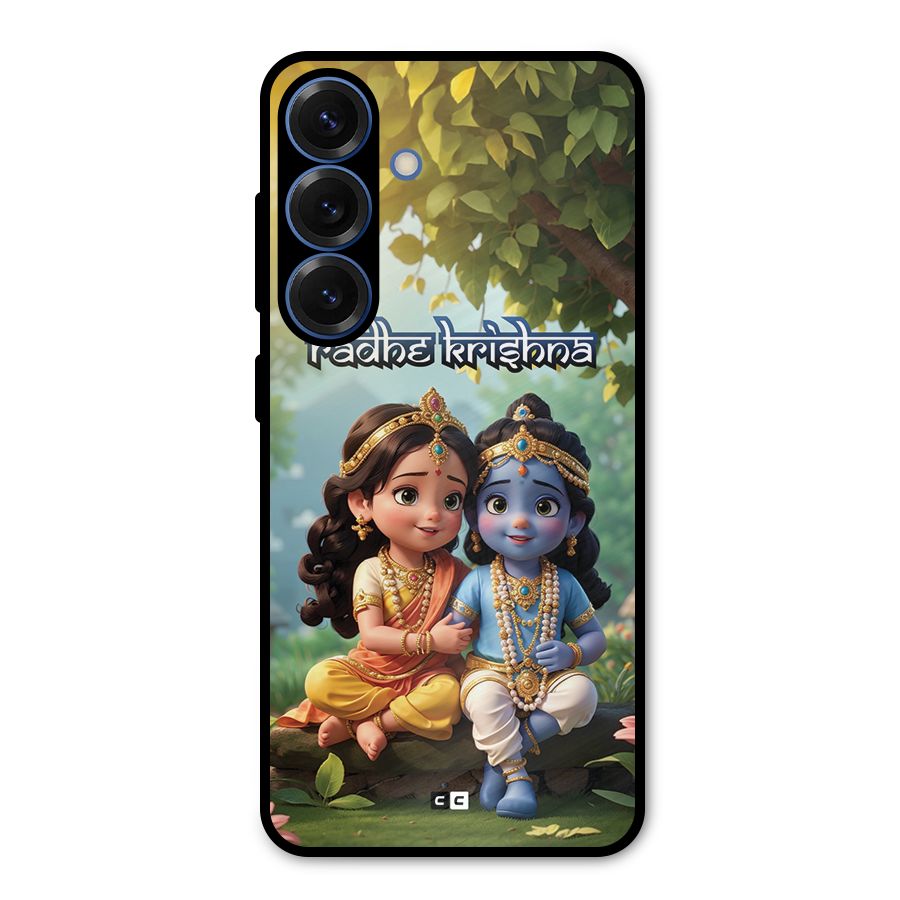 Hare Radhe Krishna Metal Back Case for Galaxy S25