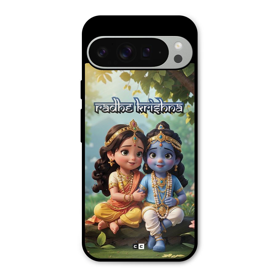 Hare Radhe Krishna Metal Back Case for Google Pixel 9 Pro XL