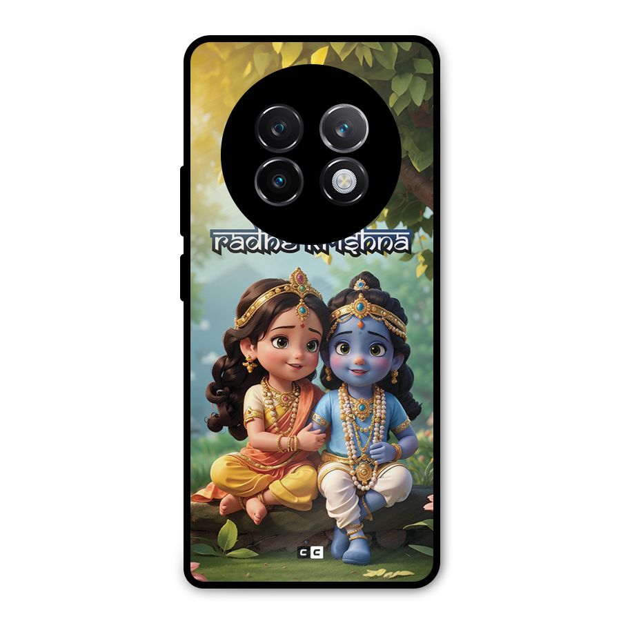Hare Radhe Krishna Metal Back Case for Realme 13 Plus