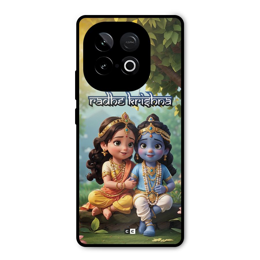 Hare Radhe Krishna Metal Back Case for iQOO Neo 10