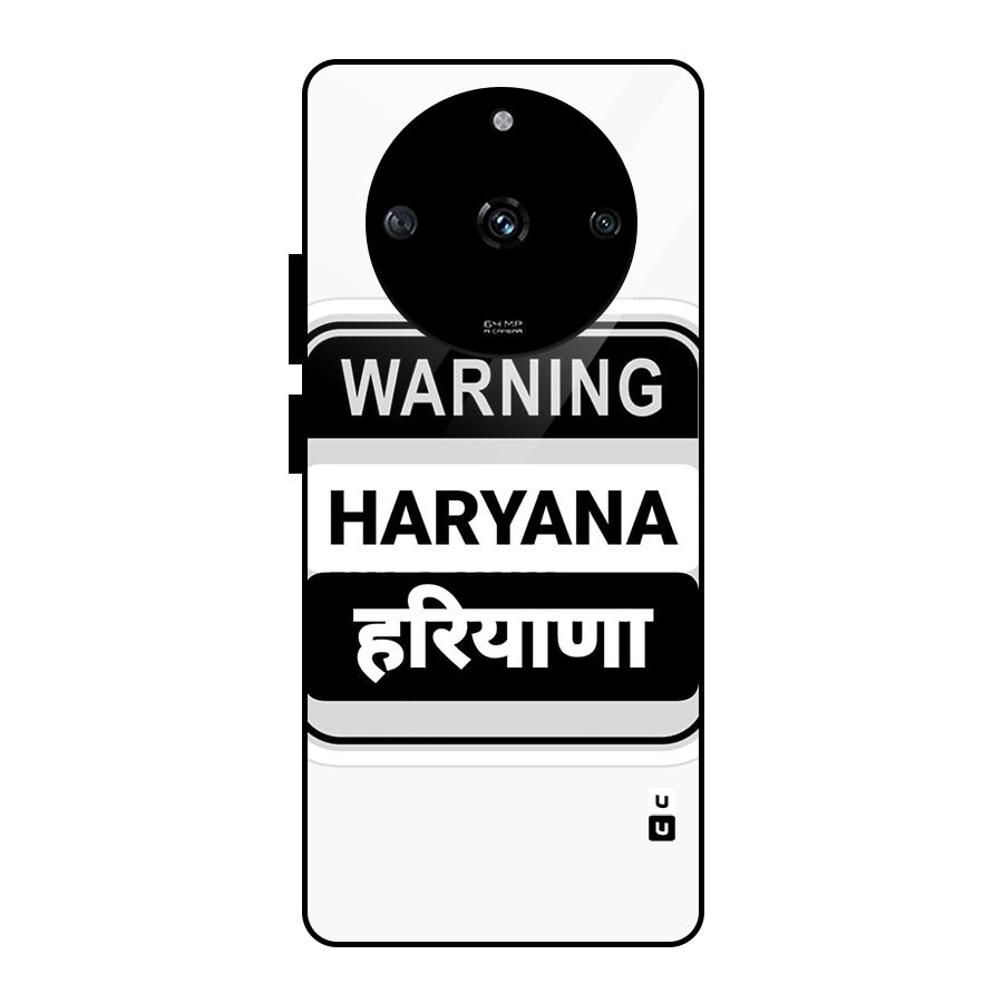 Haryana Warning Glass Back Case for Realme Narzo 60 5G