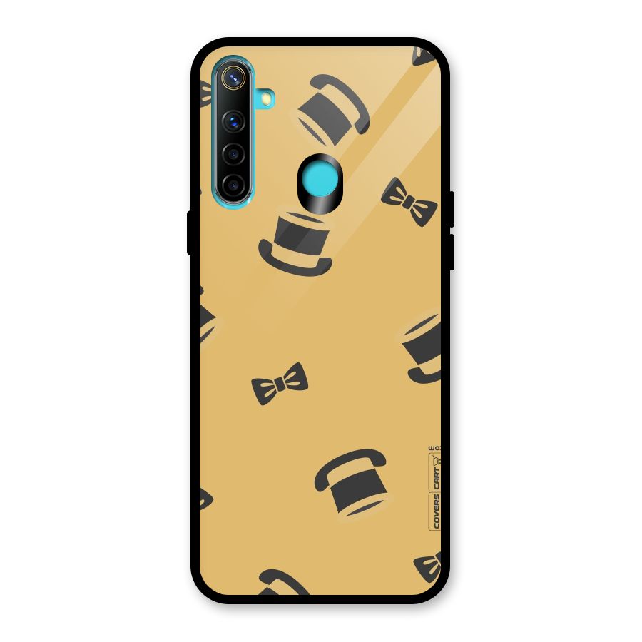 Hat and Bow Tie Glass Back Case for Realme Narzo 10
