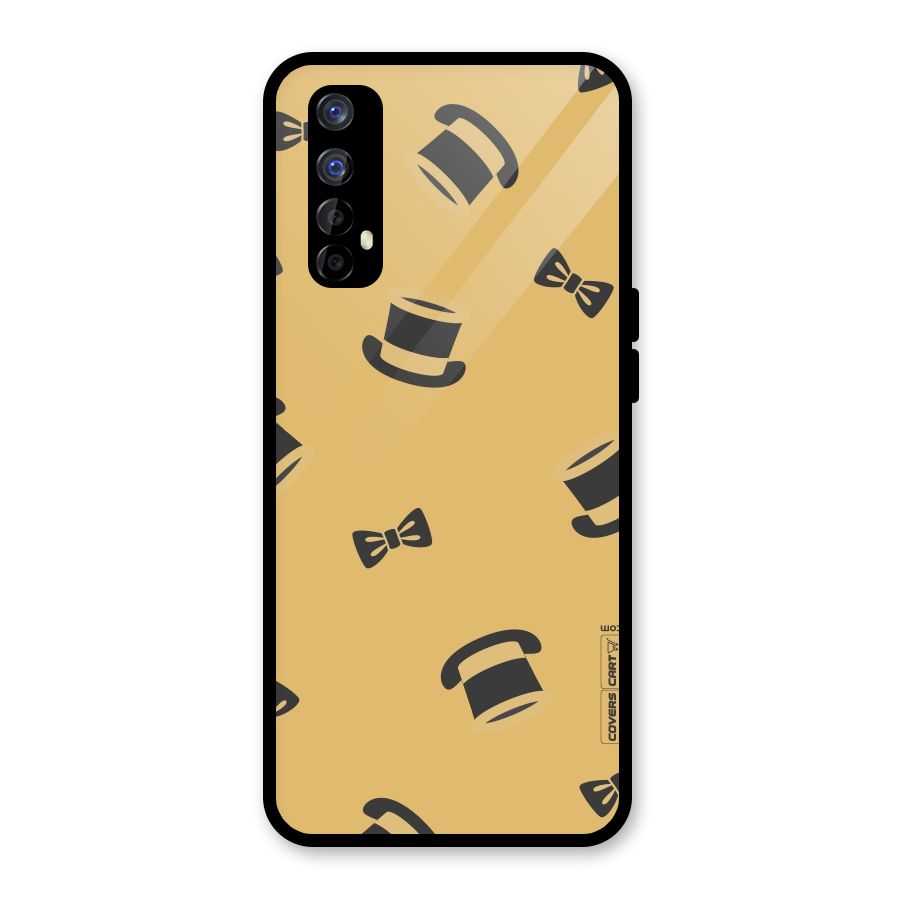 Hat and Bow Tie Glass Back Case for Realme Narzo 20 Pro