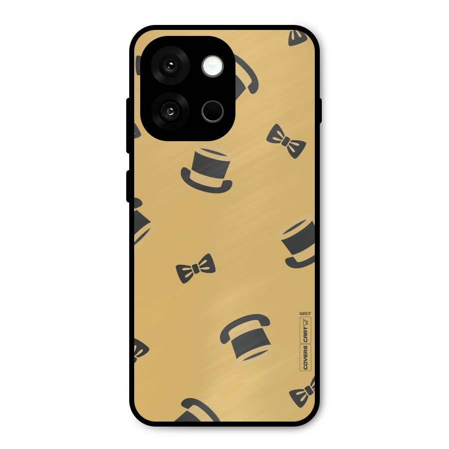 Hat and Bow Tie Metal Back Case for OnePlus 13s