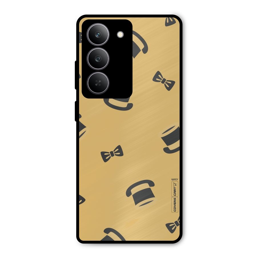 Hat and Bow Tie Metal Back Case for Realme P3x