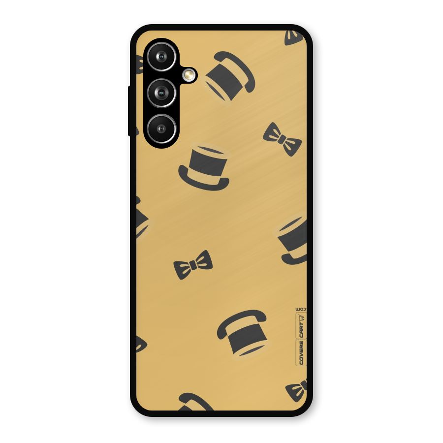 Hat and Bow Tie Metal Back Case for Samsung Galaxy M54