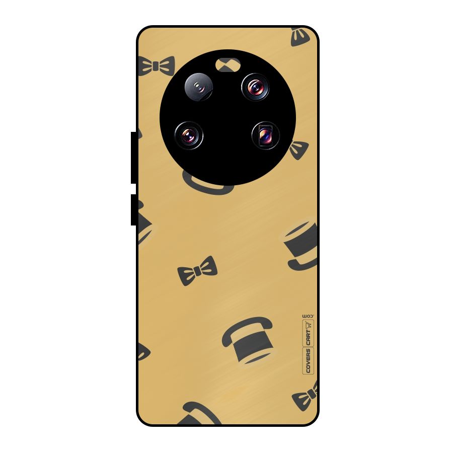 Hat and Bow Tie Metal Back Case for Xiaomi 13 Ultra