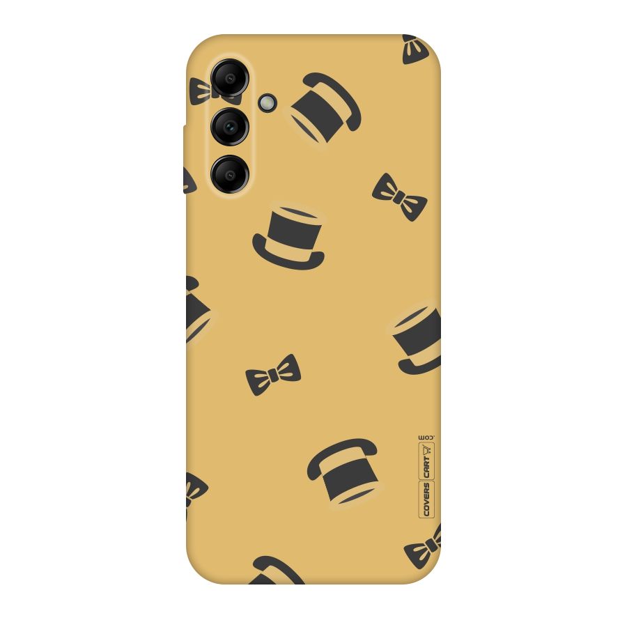 Hat and Bow Tie Original Polycarbonate Back Case for Galaxy A14 5G