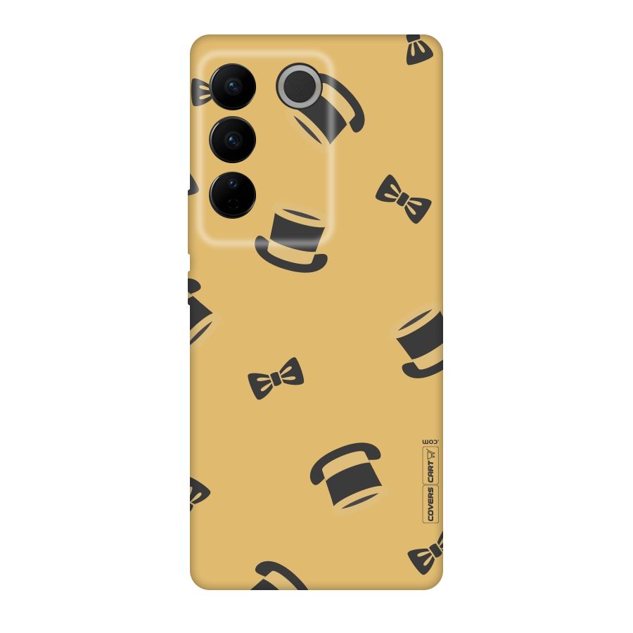 Hat and Bow Tie Original Polycarbonate Back Case for Vivo V27