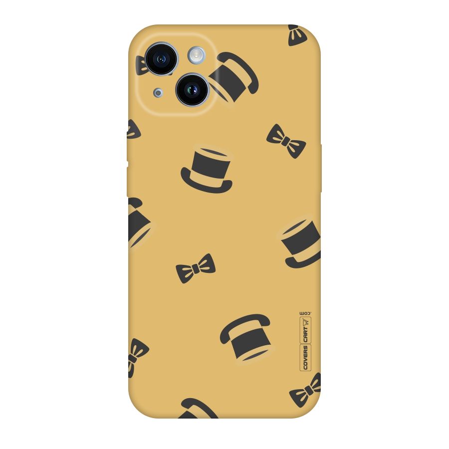 Hat and Bow Tie Original Polycarbonate Back Case for iPhone 14