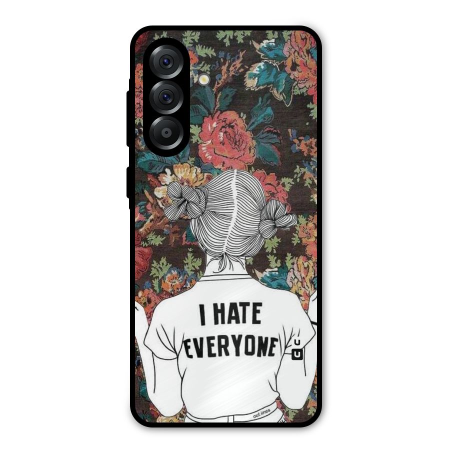 Hate Everyone Metal Back Case for Galaxy A56