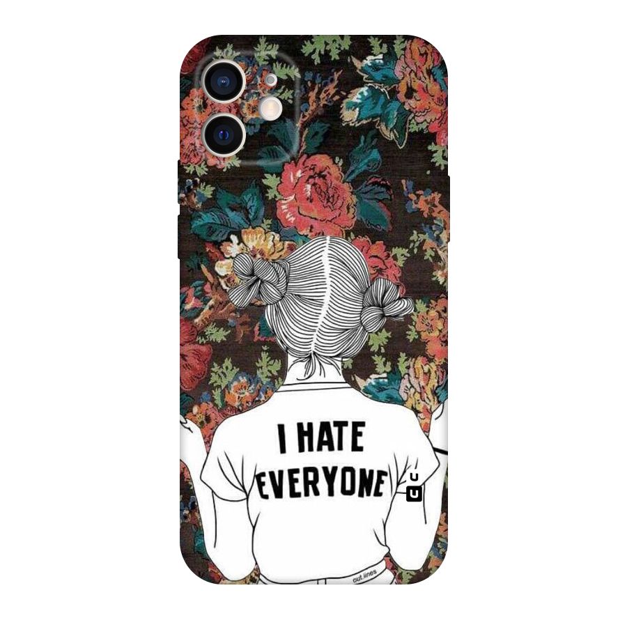 Hate Everyone Original Polycarbonate Back Case for iPhone 12