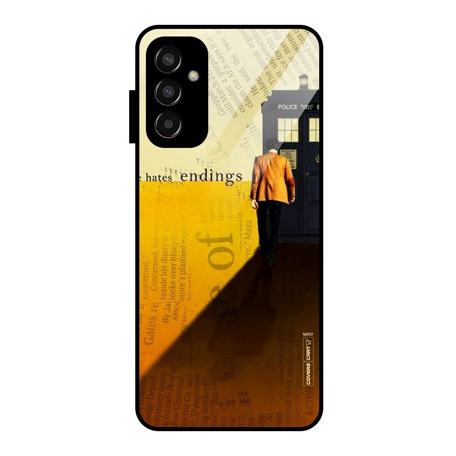 Hates Endings Glass Back Case for Galaxy F13