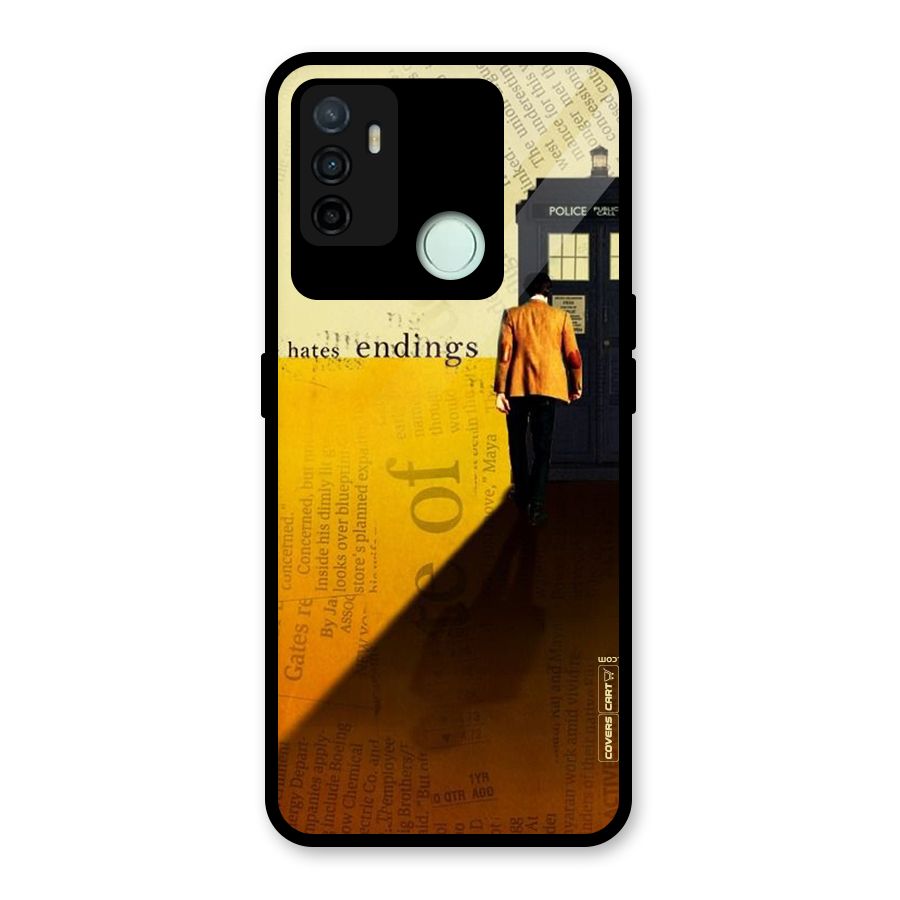 Hates Endings Glass Back Case for Oppo A53