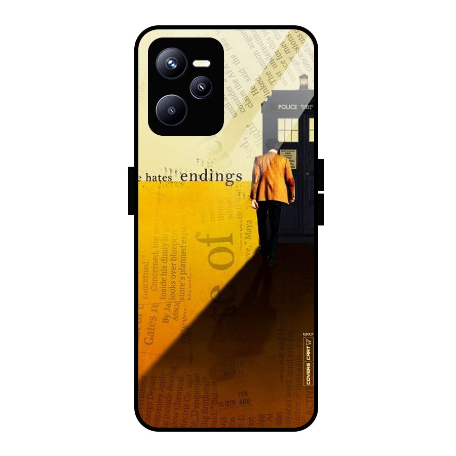 Hates Endings Glass Back Case for Realme C35