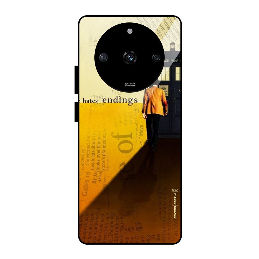 Hates Endings Glass Back Case for Realme Narzo 60 5G