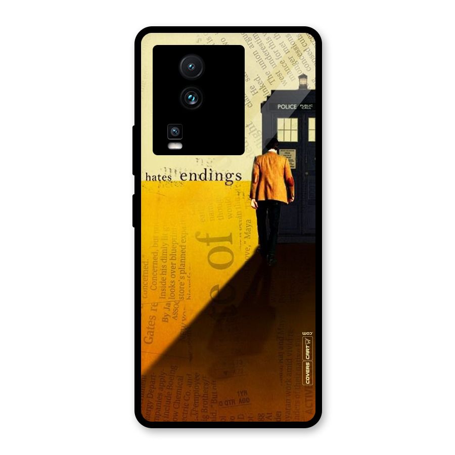 Hates Endings Glass Back Case for Vivo iQOO Neo 7