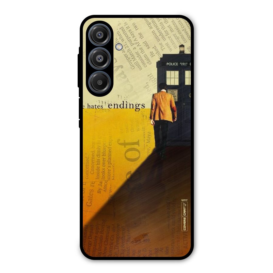 Hates Endings Metal Back Case for Galaxy A16 5G