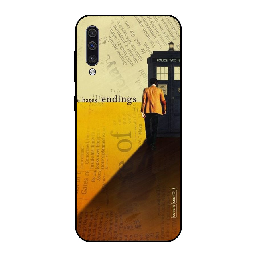 Hates Endings Metal Back Case for Galaxy A30s
