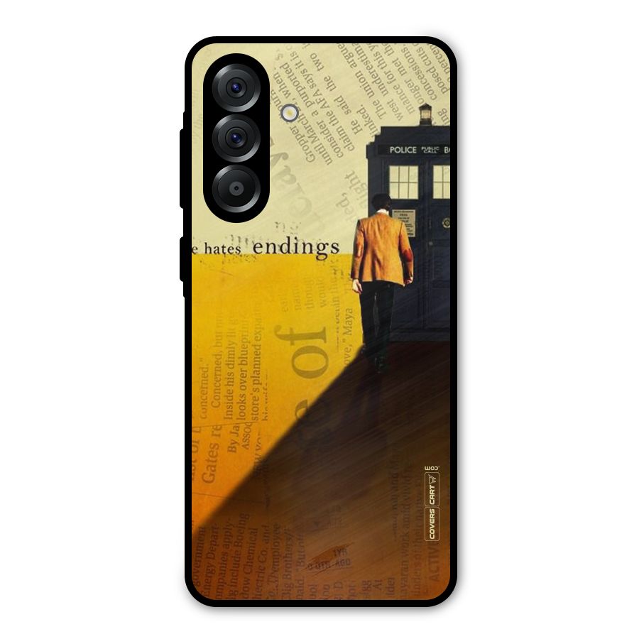 Hates Endings Metal Back Case for Galaxy A36