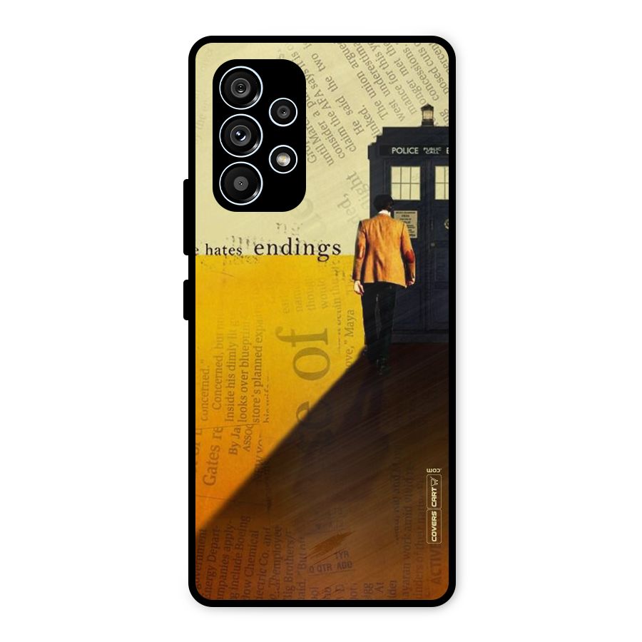 Hates Endings Metal Back Case for Galaxy A53 5G