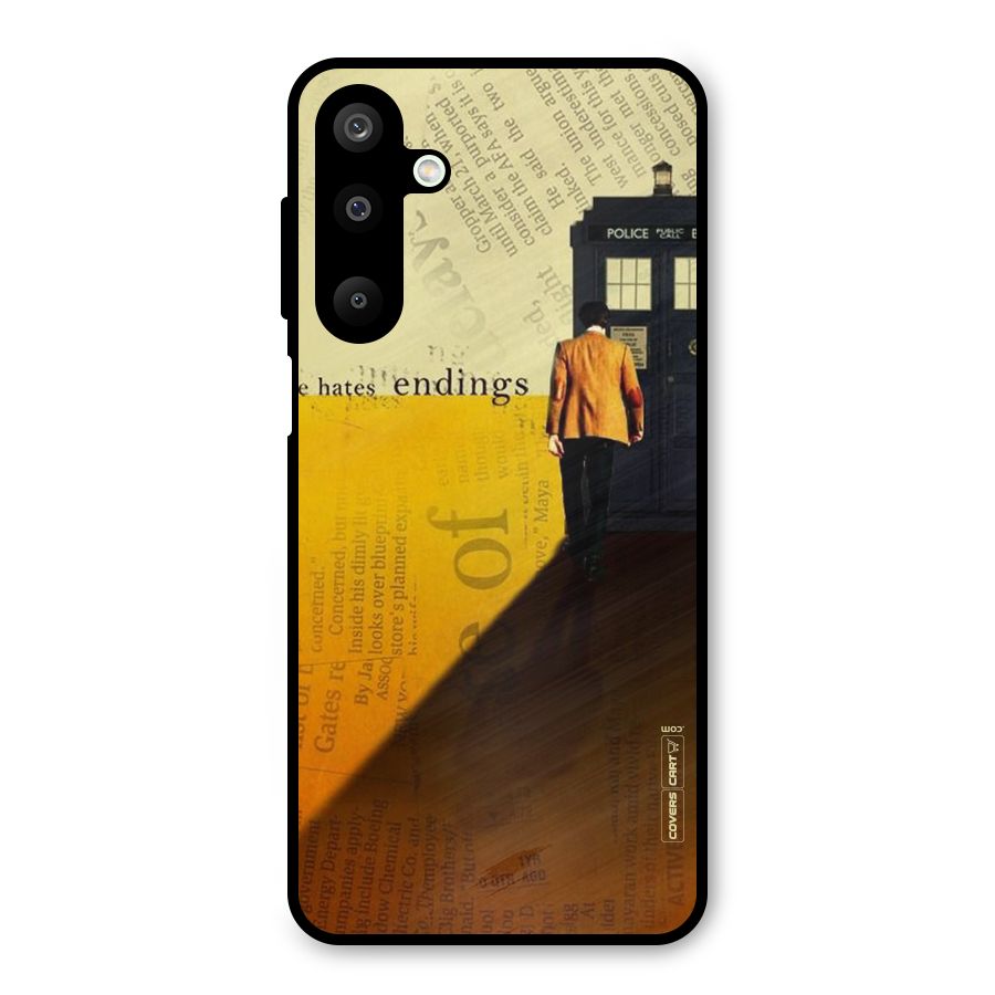 Hates Endings Metal Back Case for Galaxy M16
