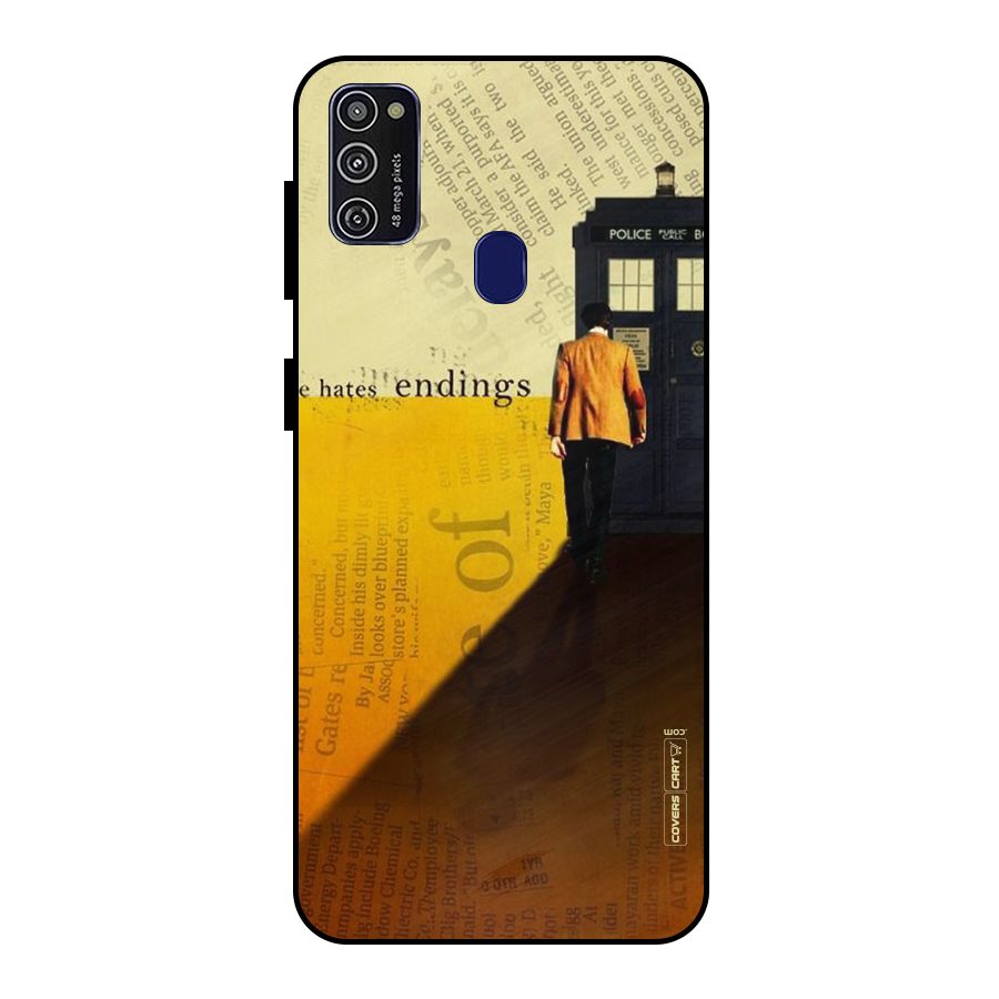 Hates Endings Metal Back Case for Galaxy M21