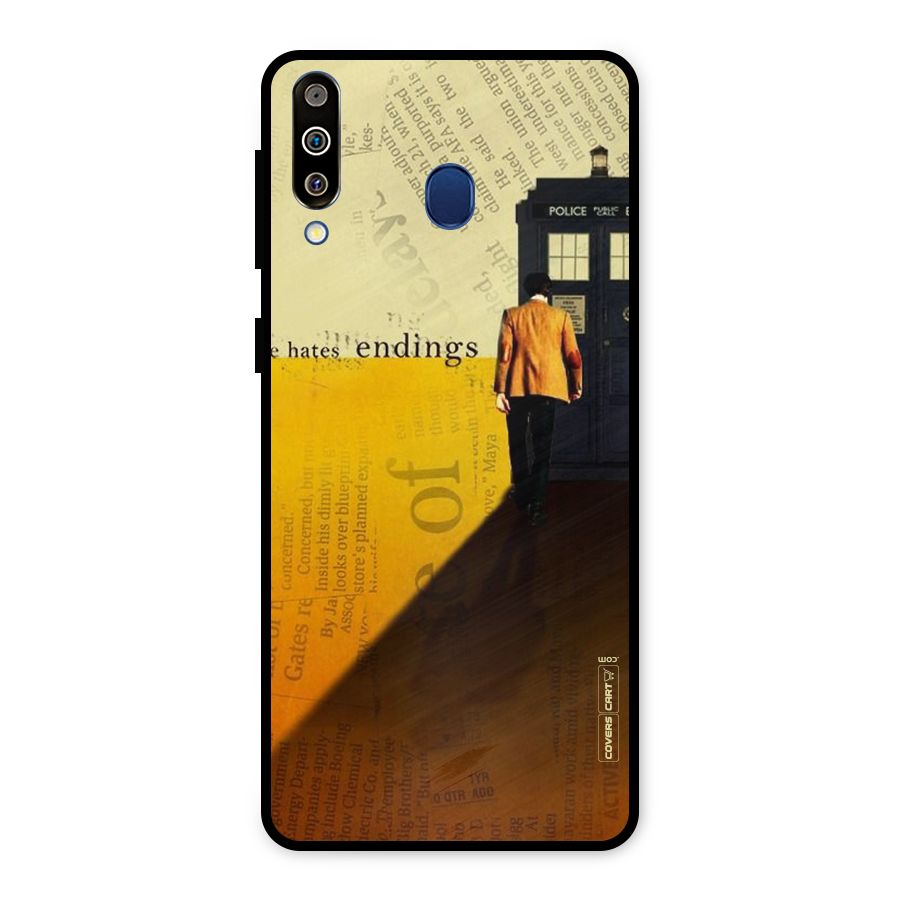 Hates Endings Metal Back Case for Galaxy M30