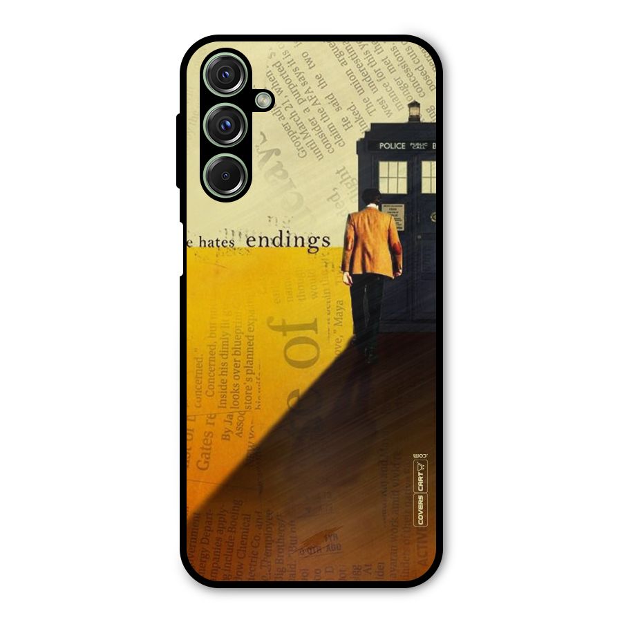Hates Endings Metal Back Case for Galaxy M34