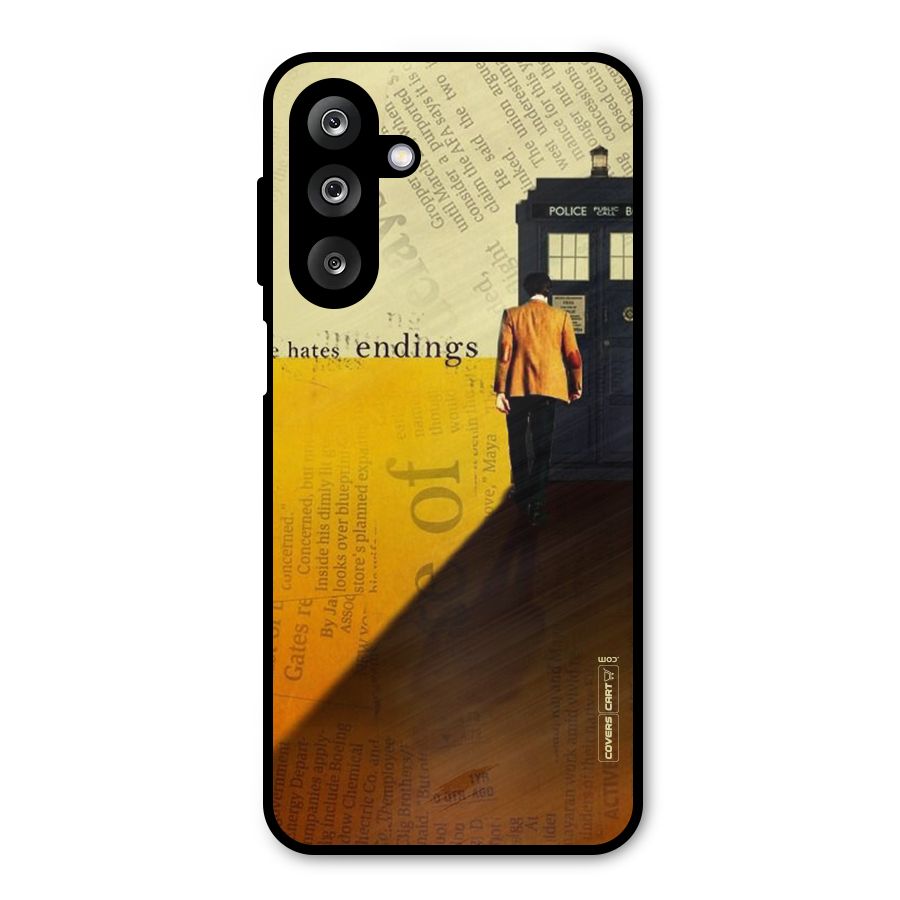 Hates Endings Metal Back Case for Galaxy M36