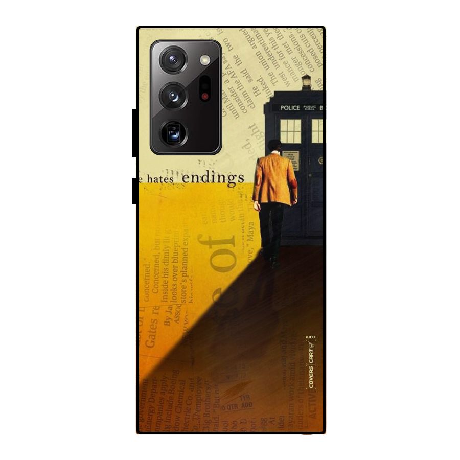 Hates Endings Metal Back Case for Galaxy Note 20 Ultra 5G